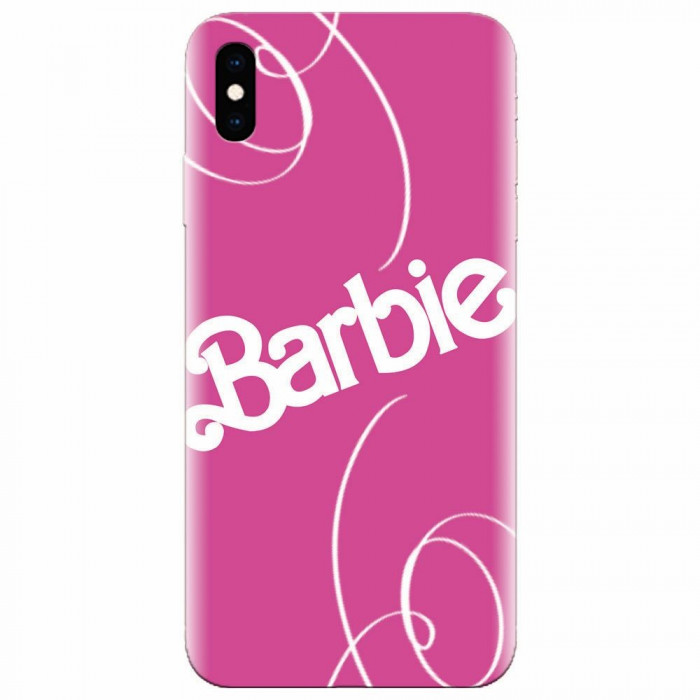 Husa silicon pentru Apple Iphone X, Barbie