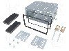 Rama adaptoare Nissan, 2 DIN, neagra