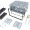 Rama adaptoare Nissan, 2 DIN, neagra