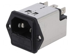 Conector Alimentare AC 2A 250VAC IEC 60320