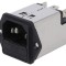 Conector Alimentare AC 2A 250VAC IEC 60320