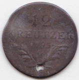 AUSTRIA 12 KREUZER 1795 agatata, Europa, Argint