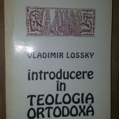 Introducere in teologia ortodoxa- Vladimir Lossky