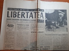 ziarul libertatea 1 august 1990-art dan spataru,gina patrichi