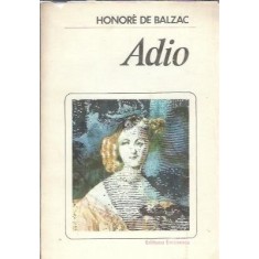 Adio - Honore de Balzac
