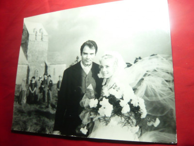 Fotografie din Filmul -O viata -1958 cu Marie Schell si Chr.Marquand ,dim.=29x24 foto