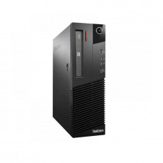 Sistem desktop Lenovo Refurbished ThinkCentre M83 Intel Core i3-4150 4GB DDR3 500GB HDD Windows 10 Home Black foto