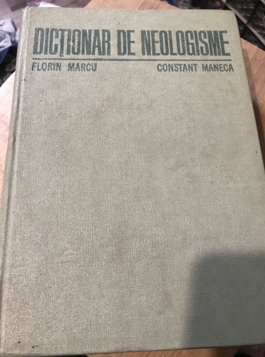 N. Dictionar de Neologisme 1979