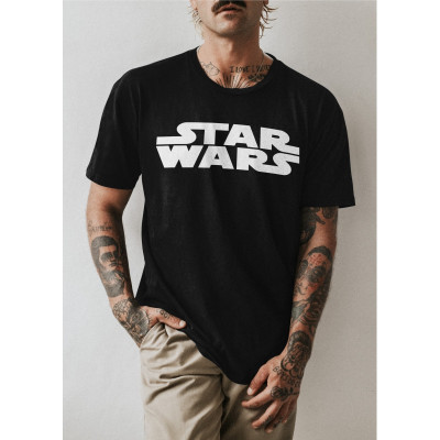 Tricou personalizat barbat &amp;quot;STAR WARS&amp;quot;, Negru, Marime XL foto