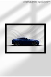 Poster Canvas cu Mașină Sport &ndash; Print Ne&icirc;nramat - Pasionați Auto - 1766 AMG GT63 PRO 2025 Blue | A3 (29.7 x 42 cm)
