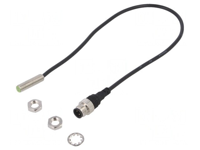 Senzor Inductiv M8 NO 0-1.5mm IP67 10-30VDC
