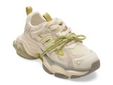 Cumpara ieftin Pantofi sport GRYXX bej, 991, din material textil si piele naturala