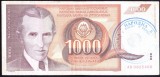 Bancnota Bosnia si Hertegovina 1.000 Dinari (1992) - P2b VF