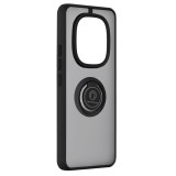 Husa Xiaomi Redmi Note 15 Pro 4G Asteroid GSM Glinth cu inel suport stand magnetic, negru