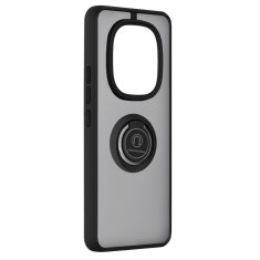 Husa Xiaomi Redmi Note 15 Pro 4G Asteroid GSM Glinth cu inel suport stand magnetic, negru