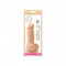 Colours Pleasures - Dildo realist, 10 cm, alb