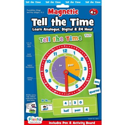 Set magnetic Cat e Ceasul Fiesta Crafts FCT-2763 foto