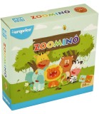 Mega Domino pentru Copii cu Animale 28 de Piese