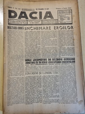 Dacia 4 iunie 1943-al 2-lea razboi ondial,timisoara,ripensia,vulturii lugoj foto