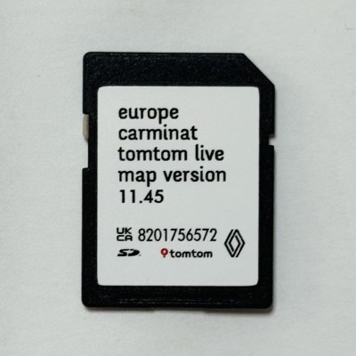 GPS Navi RENAULT Carminat LIVE SD Card Map V11.45 Full Europa 2025/26 +Turkey foto