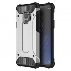 Husa Spate Ultra Rezistenta Anti Shock Upzz Armor Compatibila Cu Samsung Galaxy S9 ,silver foto