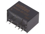 Convertor DC/DC 3W 9-36V la 15V/-15V SIP6 AM3A-2415DZ
