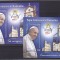 ROMANIA - VATICAN - VIZITA PAPA FRANCISC IN ROMANIA,BLOC,2019 LP2241 MNH