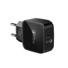 Incarcator Retea LyoMate® USB 3.0, Fast Charge 18 W, Negru, Universal, Compatibil cu Samsung, iPhone