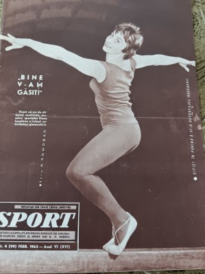 myh 110 - Revista SPORT - nr 4/februarie 1963 foto