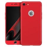 Husa pentru Apple iPhone 7 Plus ofera protectie Subtire 3in1 Lux Design Red, MyStyle