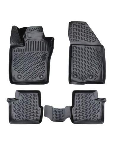 Set covorase auto din cauciuc tip tavita pentru Fiat Egea / Tipo Stw 2015-