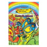 Coloreaza si creeaza o poveste cu fluturi! Carte de colorat