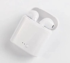 Casti Bluetooth Wireless i11 TWS Touch Control Alb