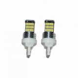 Set 2 x Bec LED T20 Canbus, 1 faza, 45 SMD