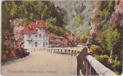 CP Targu Jiu Cantonul Printul Ferdinand Defileul Jiului ND(1917) foto