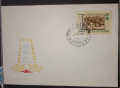 FDC Romania 1967 LP 652, 90 ani de la Proclamarea independentei foto