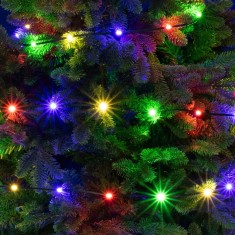 Ghirlanda DOT LED, 15 m, color