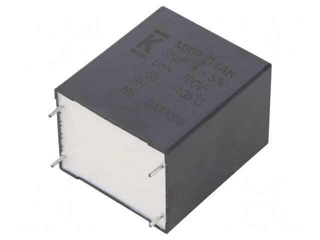 Condensator Polipropilenă DC-Link 35uF THT 3m&Omega; &plusmn;5%