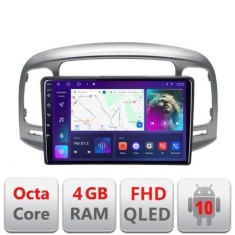 Navigatie HHyundai Accent 2006-2012 B-ACCENT Android Ecran QLED octa core 4+64 carplay android auto KIT-accent+EDT-E309V3 CarStore Technology foto
