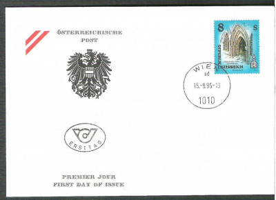 Austria &amp;Ouml;sterreich 1995 Kathe Freimarke FDC K.211 foto