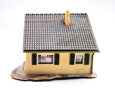 kit casa unifamiliara circuit trenulet Diorama feroviara Faller 249 Germania anii '80 macheta cai ferate