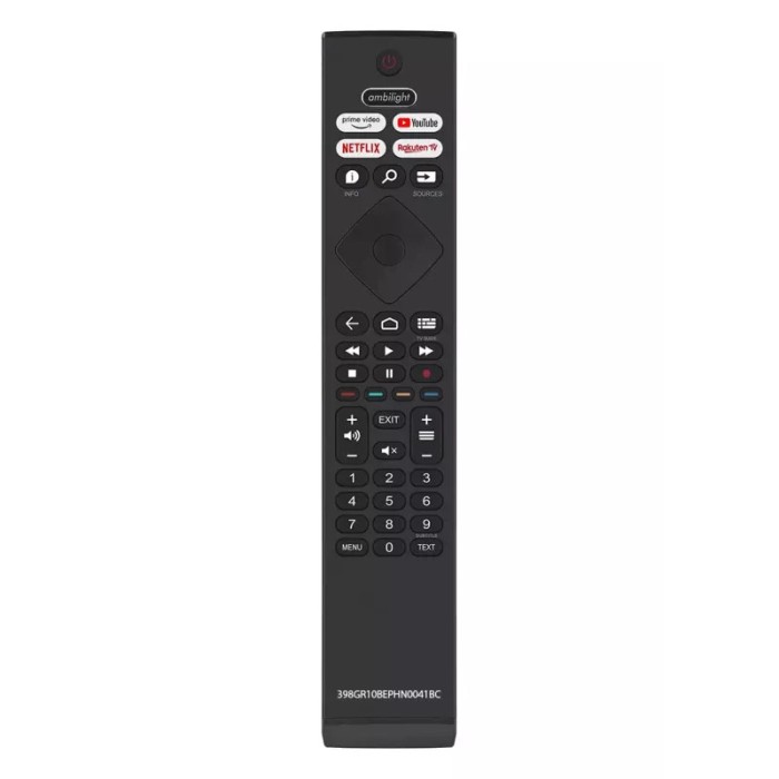 Telecomanda TV Philips 398GR10BEPHN0041BC cu aspect original cod ER268-N /MFY258 (568)
