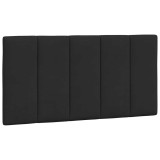 Cumpara ieftin Perna tablie de pat, Hanko, negru, 100 cm, catifea