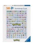 Puzzle Ravensburger Pokemon The First 151! 500 piese, Copii si Adulti