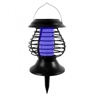 Lampa 2in1 cu UV impotriva tantarilor, Strend Pro Insect Solar Trap, 13x31 cm foto