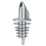 Ausgiesser - BILLY, Kunststoff, f&uuml;r 0,5 - 1,5 L Flaschen, mit 5 Lamellen, silber