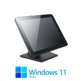 Sistem POS Lenovo M720q, i3-8100T, 256GB SSD, Monitor NOU 17 inci, Win 11 Home