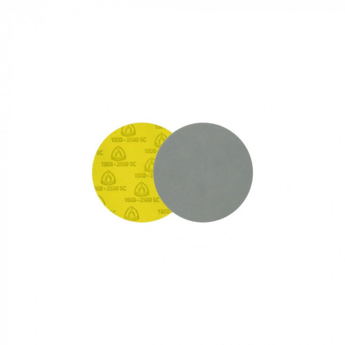 FD 500 Disc de slefuire buretat cu autofixare, 125 mm Granula 2000, Klingspor 342289