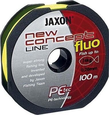FIR TEXTIL JAXON CONCEPT LINE GALBEN FLUO 100m 0.15mm foto