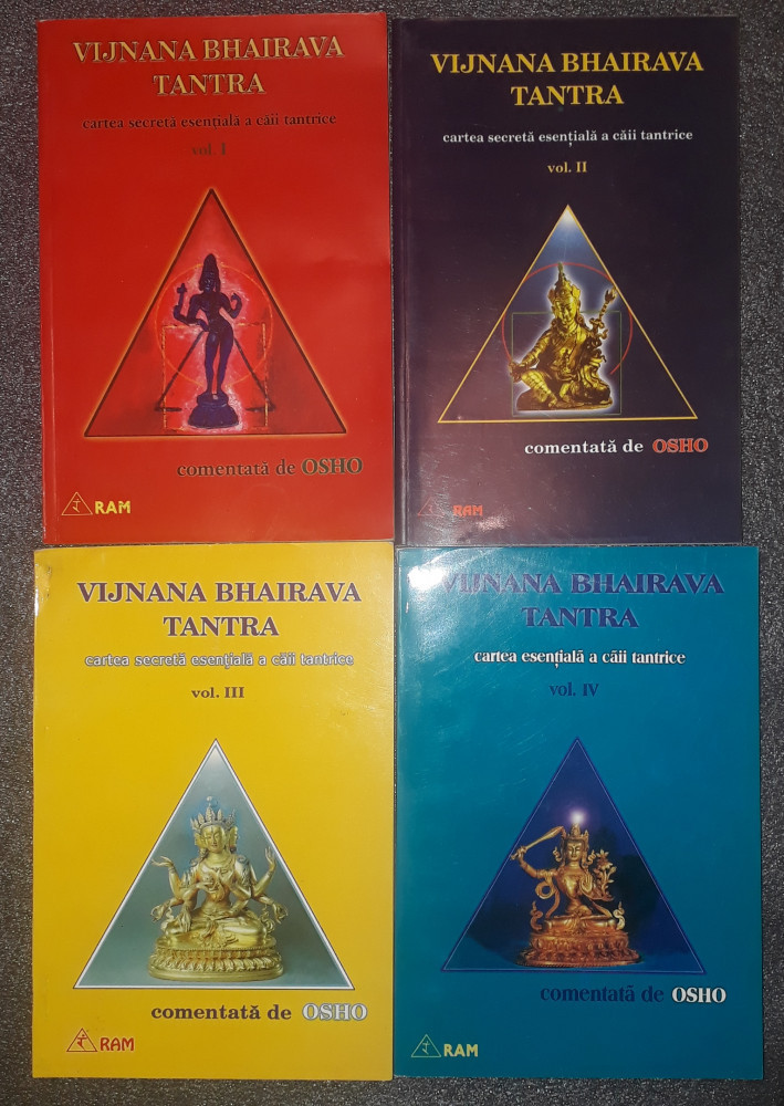 Vijnana Bhairava Tantra - comentata de Osho (vol. I-IV) | arhiva Okazii.ro